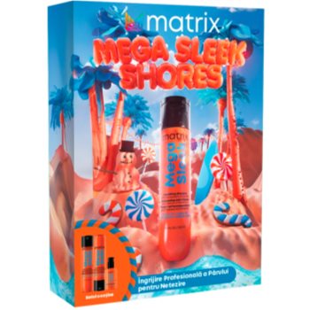 Matrix Mega Sleek set cadou pentru par indisciplinat